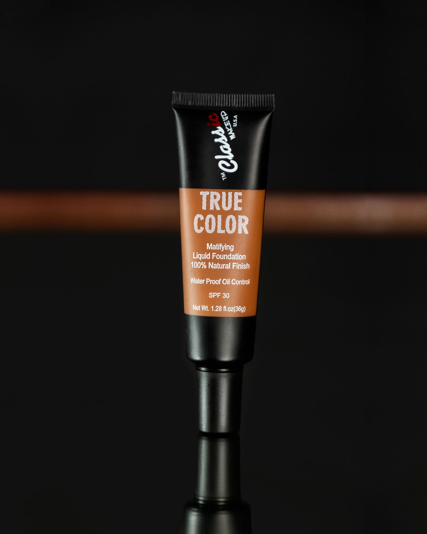 Foundations, powders and a makeup sponge